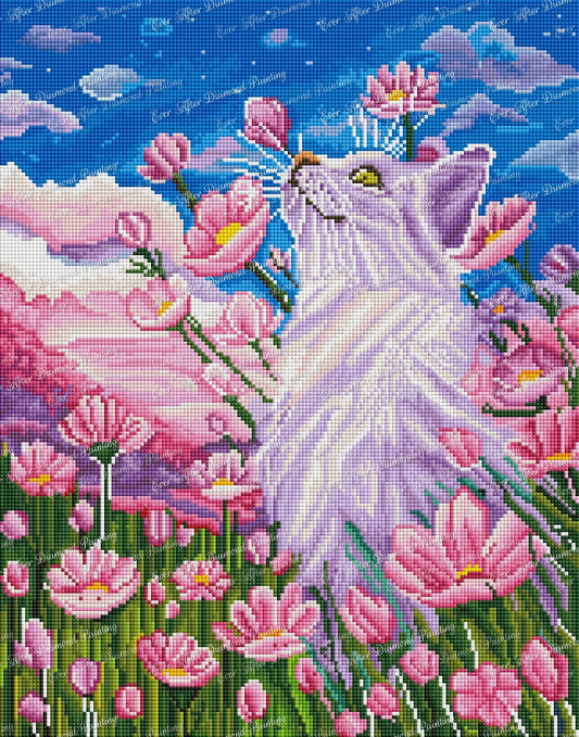 Among Blossoms by Galaxy Rain