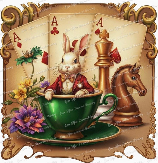 The Rabbit’s Tea Break by Annie Reyes