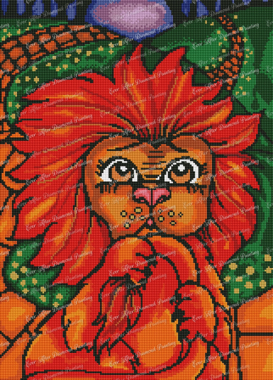 Cowardly Lion by Regan Kubecek