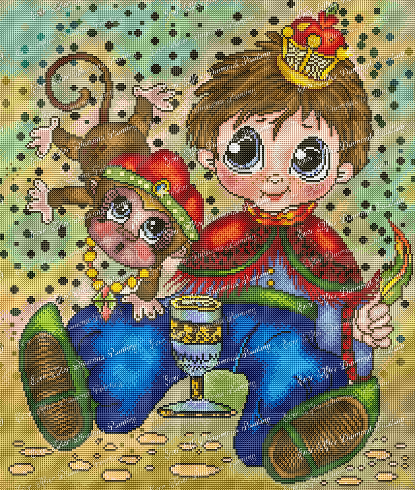 The Sultan and His Monkey Besties by Sherri Baldy