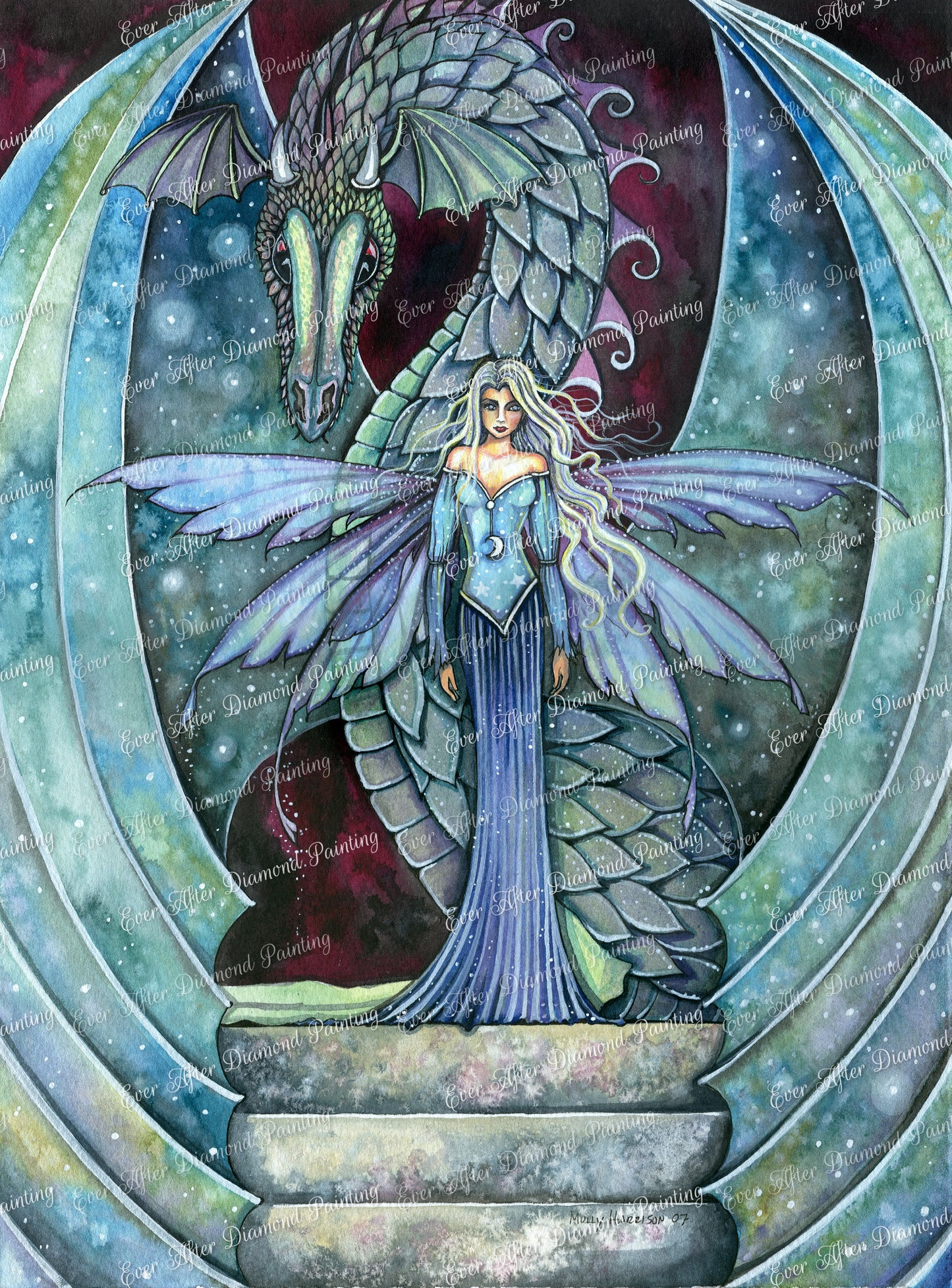 Crystal Dragon by Molly Harrison