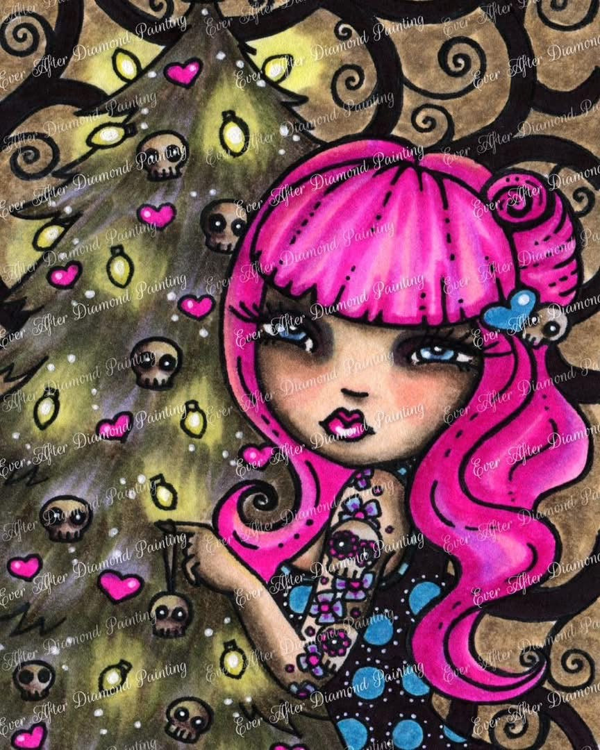 Have a Skully Christmas by Regan Kubecek