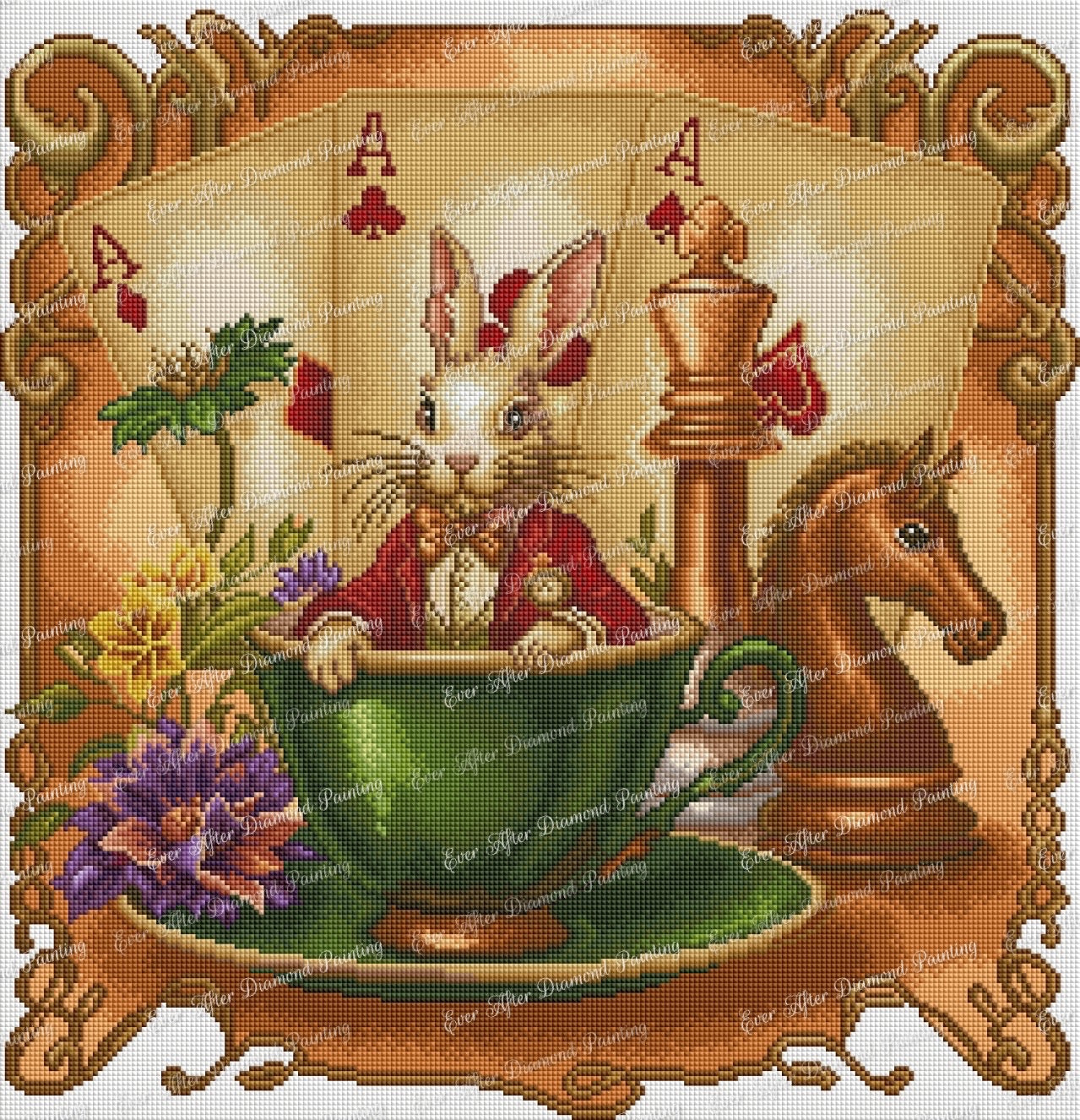 The Rabbit’s Tea Break by Annie Reyes