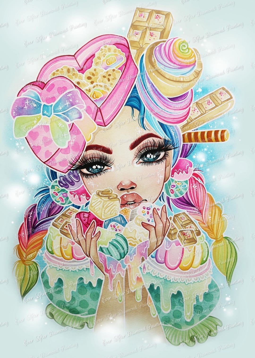 Sweet Praline by Mystic Art Mirrors