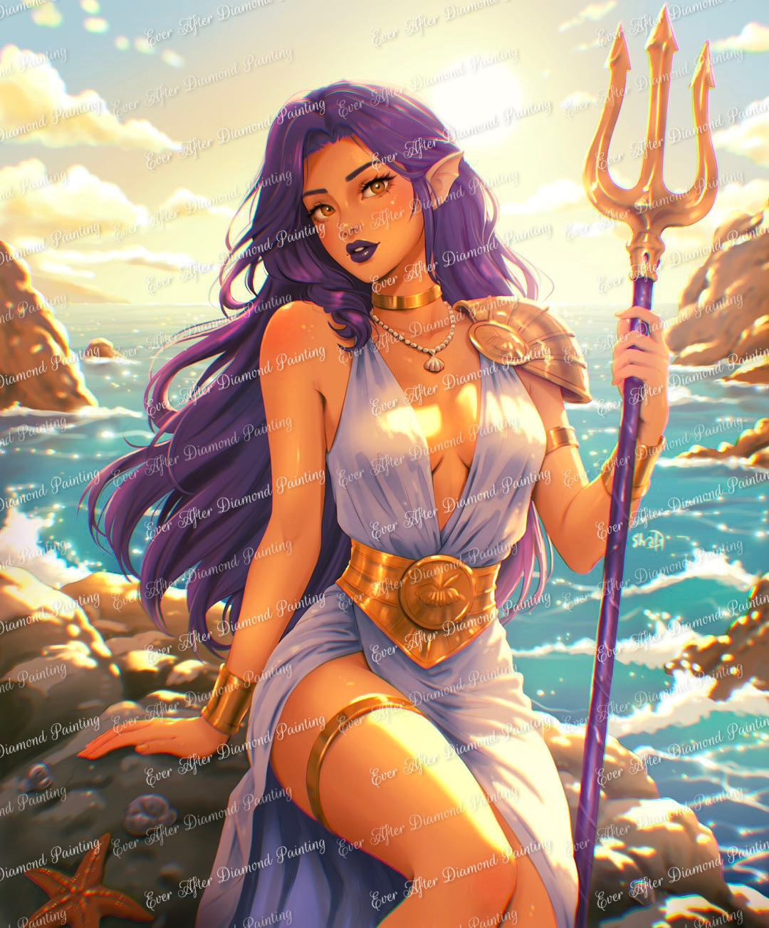 Sea Queen by Yaroslava Guskova