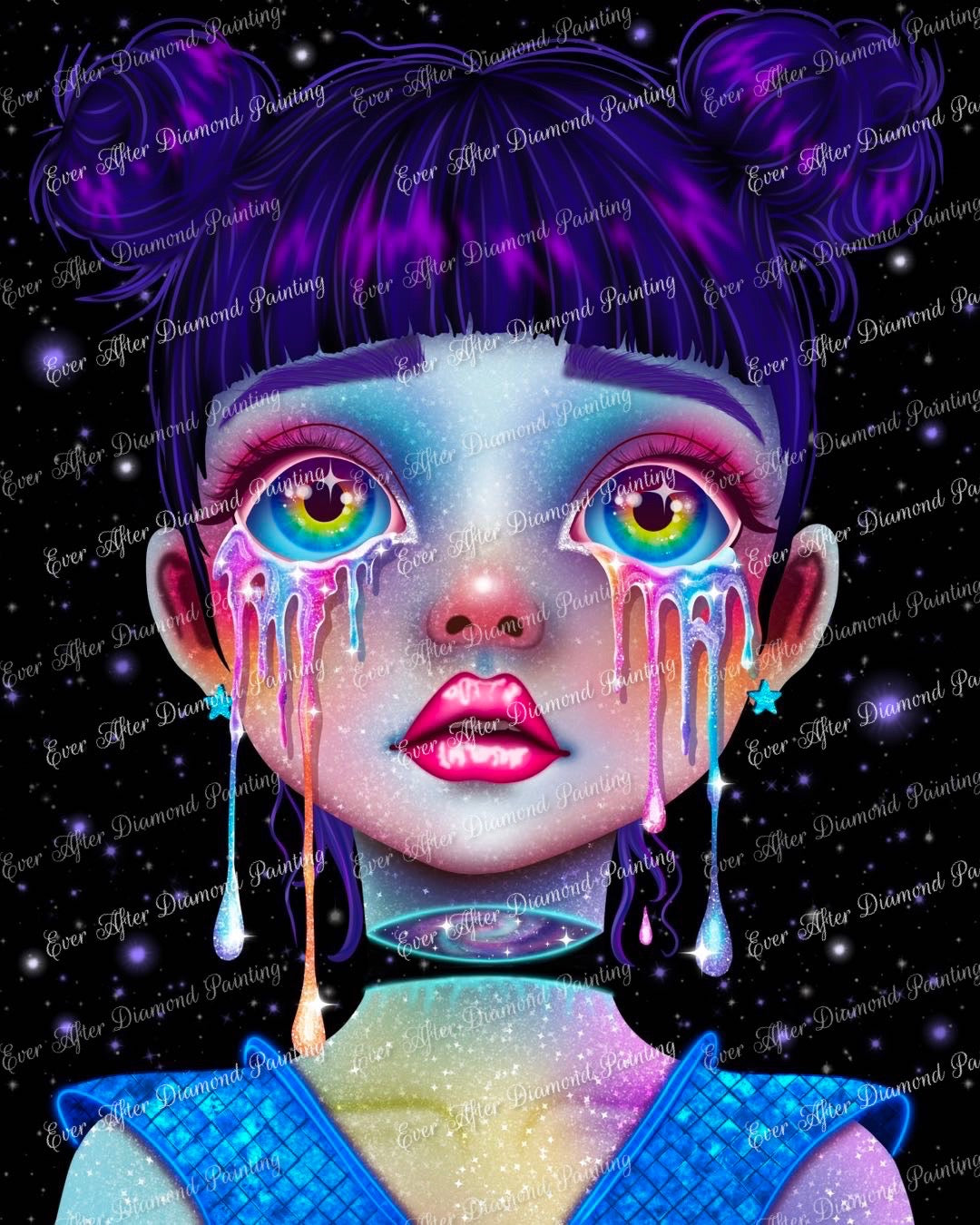 Cosmic Tears by Celestial Soul Art