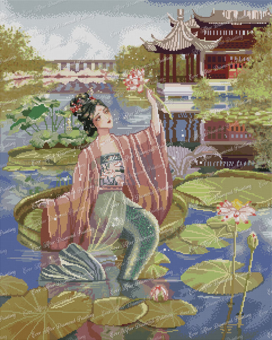 Tang Dynasty Mermaid by Fiona Kao