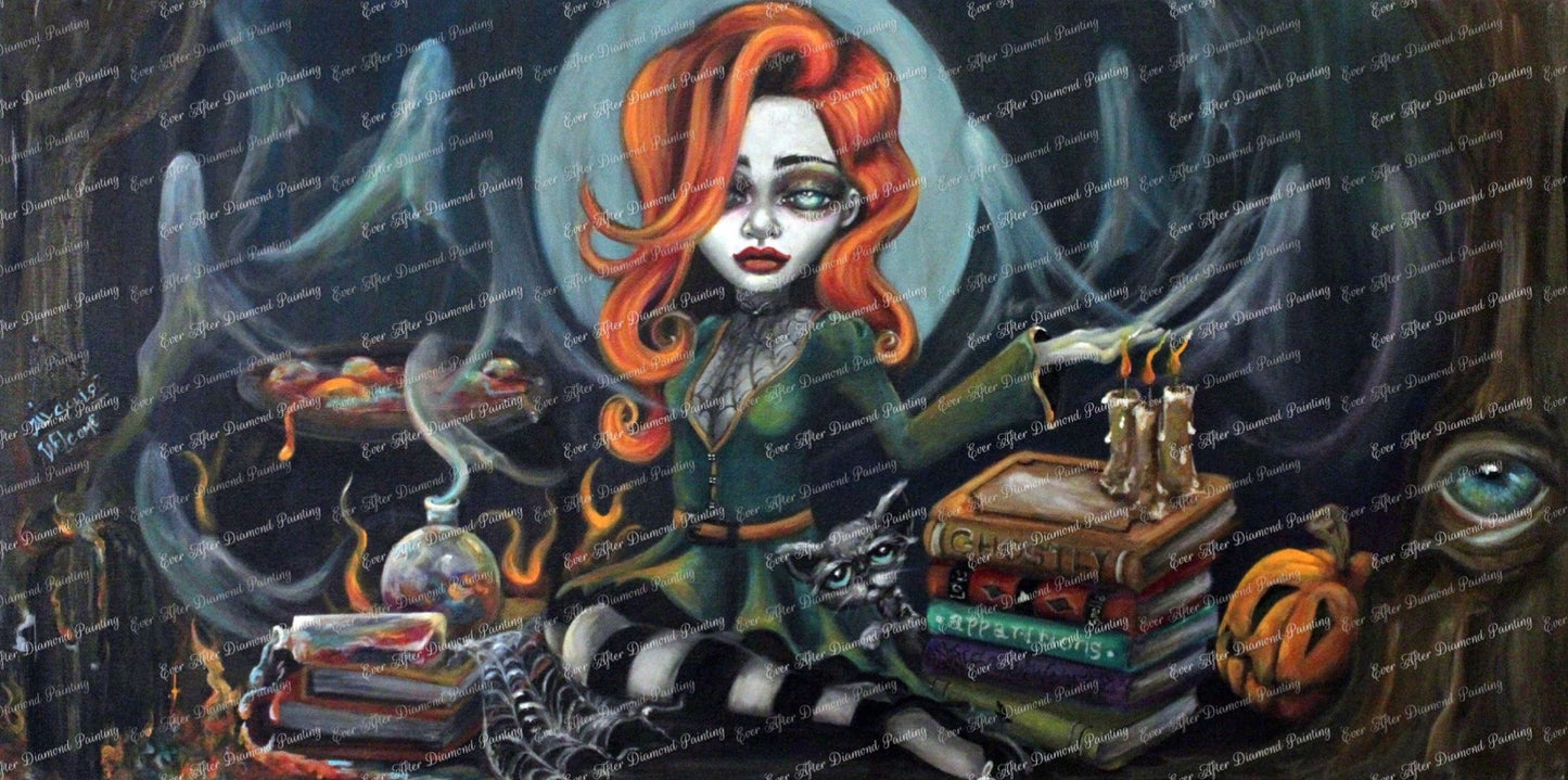 A Spooky Evening by Lizzy Falcon
